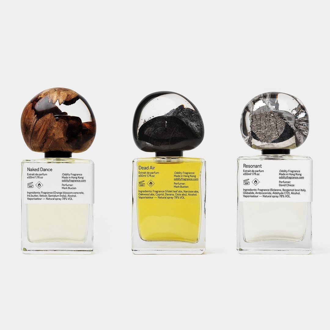three Eau du Parfum bottles