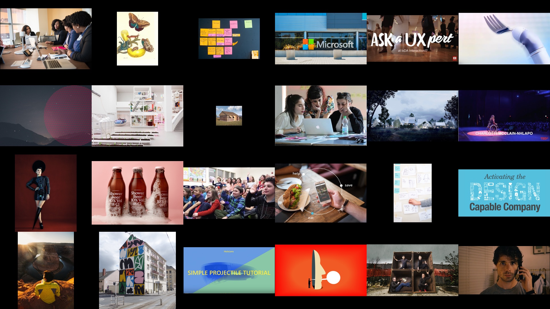 Microsoft Design social content