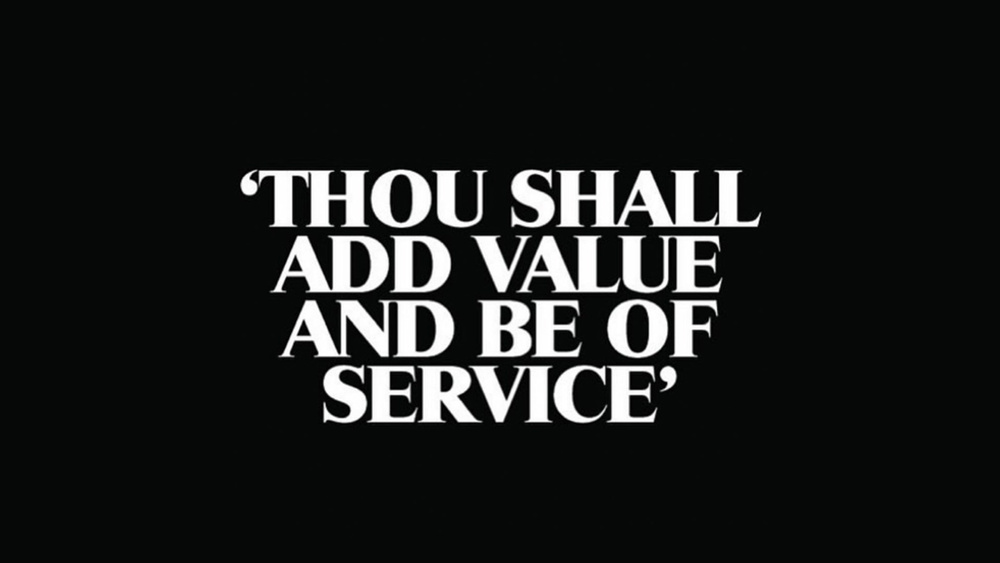 Inspirational quote with white font overlay.